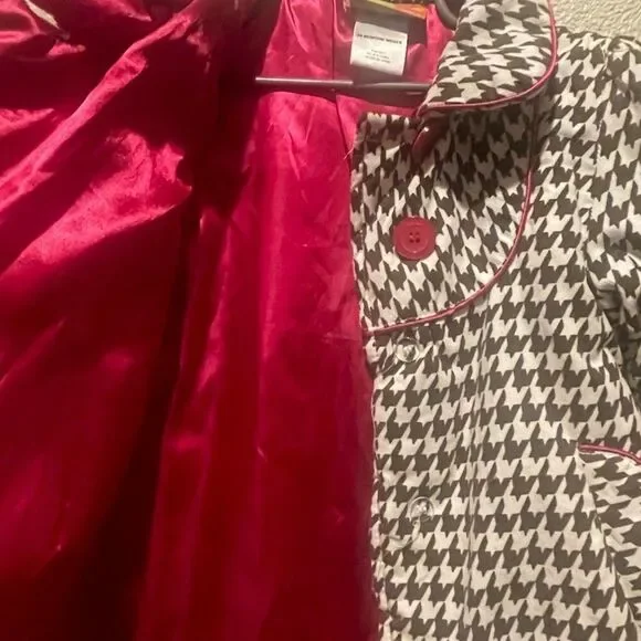 Penelope Mack LTD Girl Checkered Coat Size 24M - Picture 8 of 8